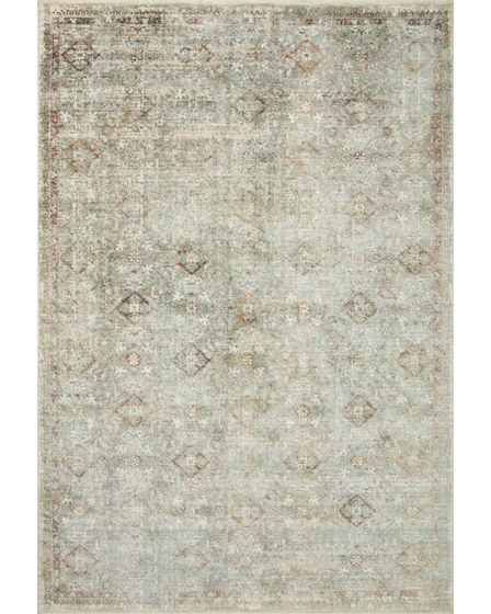 Sonnet SNN-02 Lagoon/Gold Area Rug