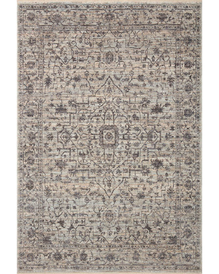 Sorrento SOR-01 Mist/Charcoal Area Rug