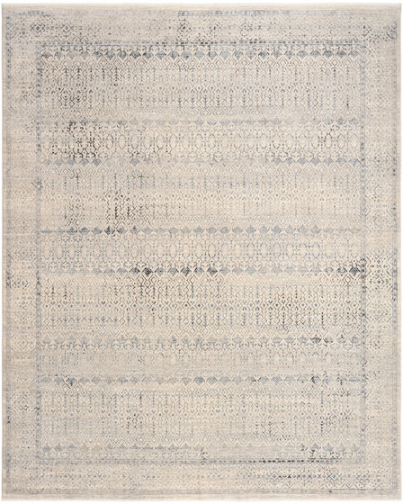 Sultana SLL04 Ivory Blue 7'10"x10'2" Area Rug