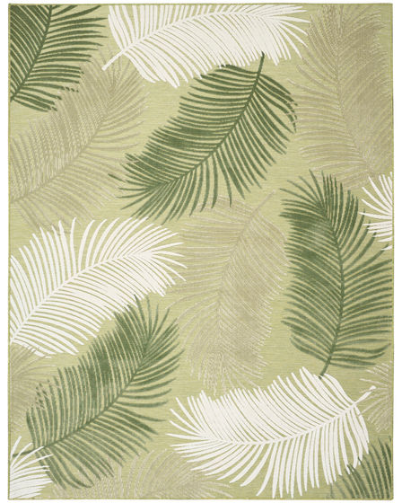 Suncoast SNC03 Green 4'x6' Area Rug