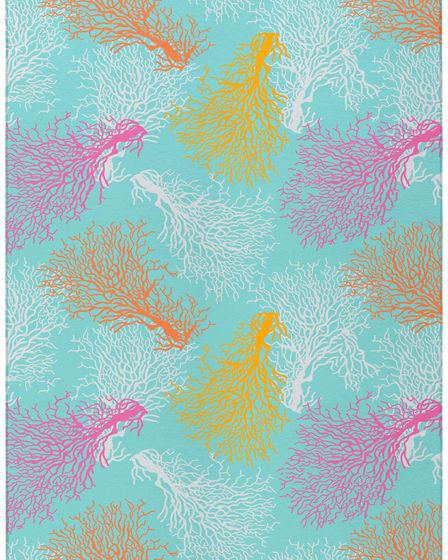 Seabreeze SZ3 Teal Area Rug