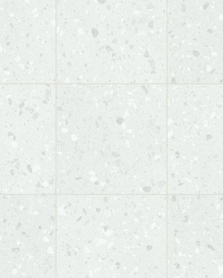 Tazzo Ice Honed Porcelain Terrazzo Tile