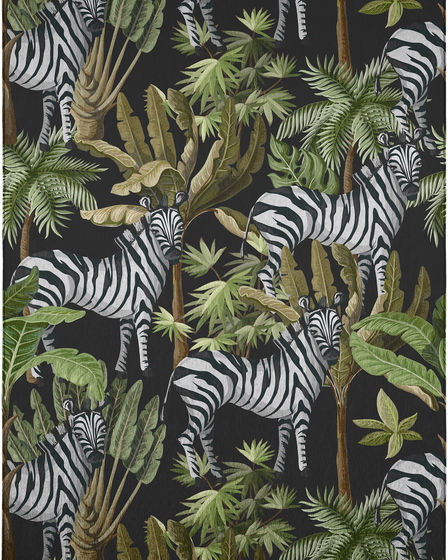 Tropics TC13 Black Area Rug