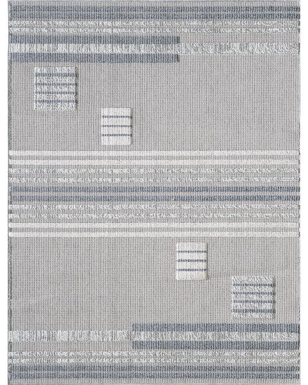 Terra 6773 Ivory Denim Fade Area Rug