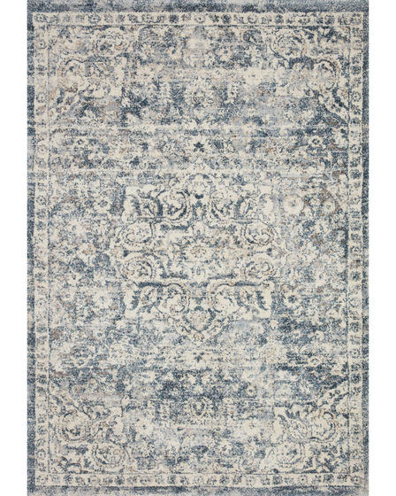 Theory THY-02 Ivory/Blue Area Rug