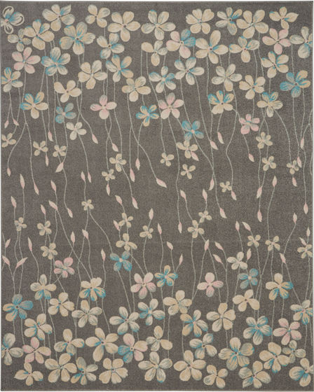 Tranquil TRA04 Grey/Beige Area Rug