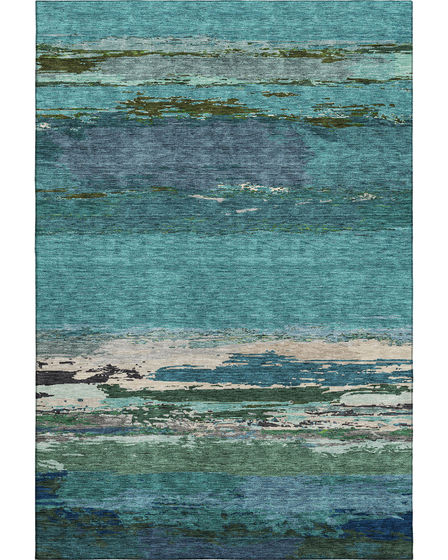 Trevi TV8 Teal Area Rug