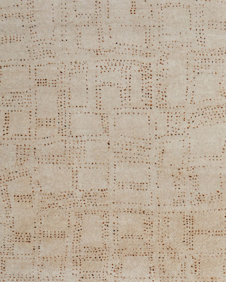 Truxel T6040 Tan/Brown Area Rug