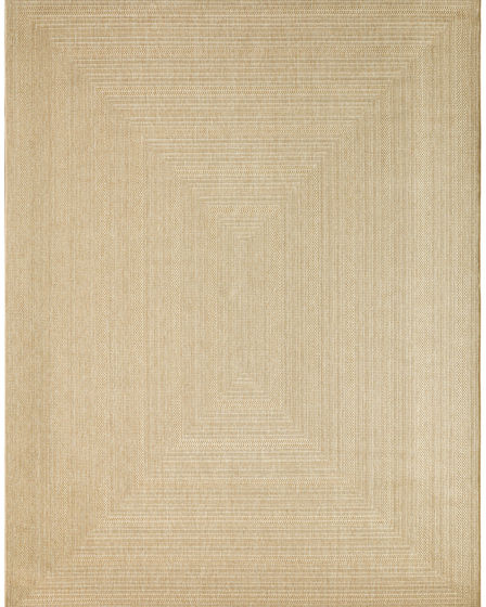 Tulum TLM04 Taupe Ivory 10'x14' Area Rug