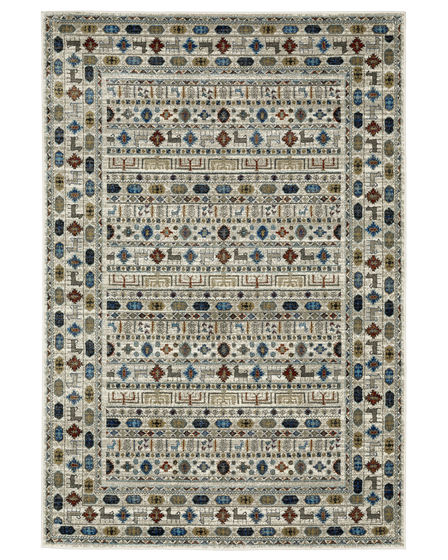 Venice 248w Ivory/Multi Area Rug
