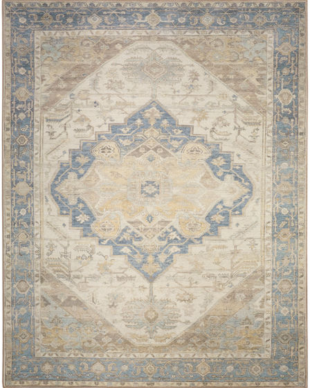 Vintage Washables VWS13 Blue Green 4'x6' Area Rug