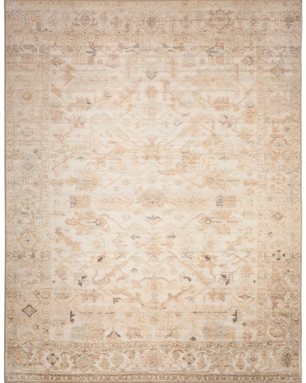 Vintage Washables VWS17 Beige 4'x6' Area Rug