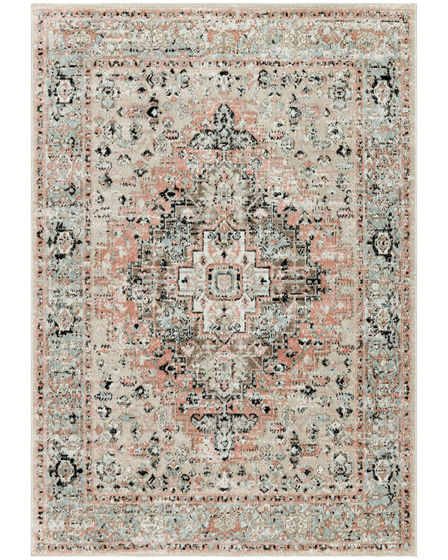 Washable Decor WSD13 Peach Area Rug