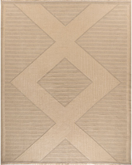 Washable Jute WSJ01 Natural Beige Area Rug