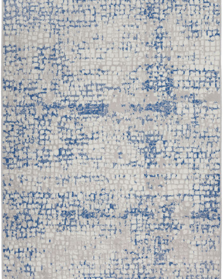 Whimsicle WHS07 Grey Blue Area Rug