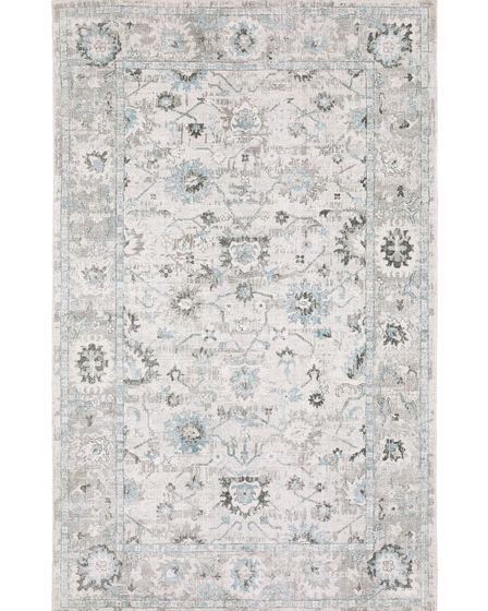 Windham WIN04 Ivory/Blue Area Rug
