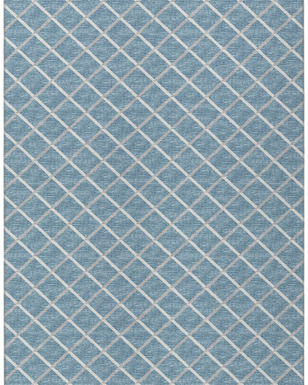 York YO1 Sky Blue Area Rug