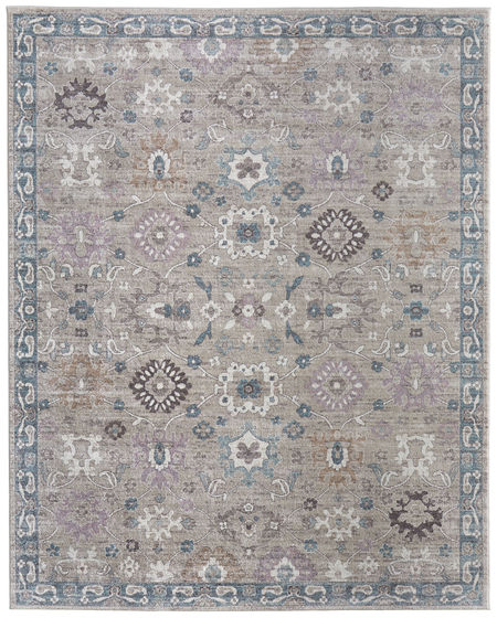 Dartmouth 39QLF Gray/Blue/Taupe Area Rug