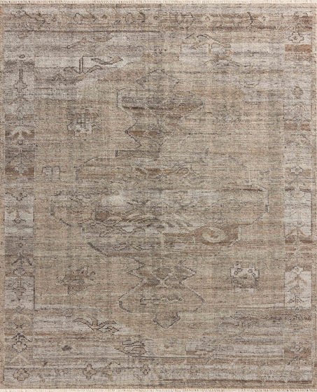 Abigail ABI-03 Mocha/Smoke Area Rug