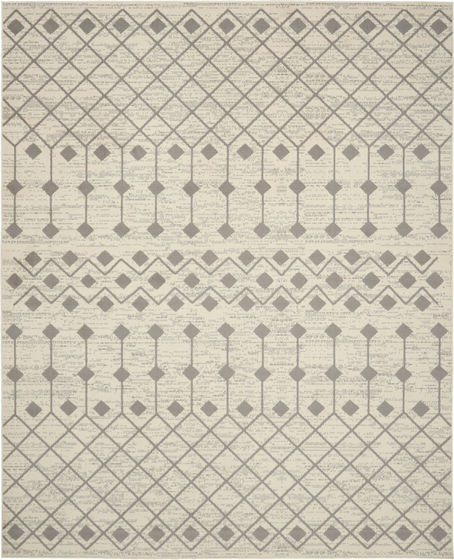 Grafix GRF37 Ivory/Grey Area Rug