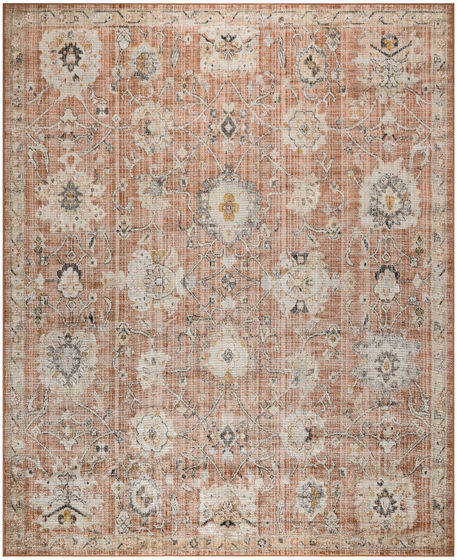 Oushak Home OUS01 Rust Area Rug