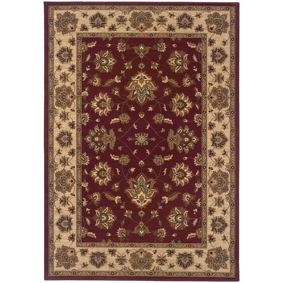Ariana 623v Red/Ivory Area Rug