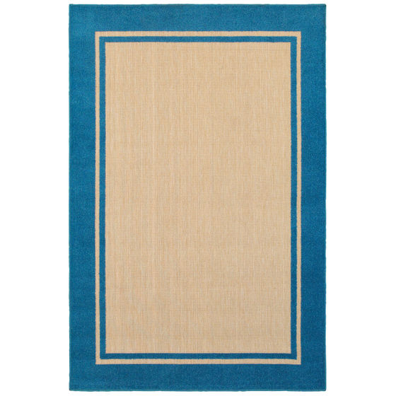 Cayman 5594b Sand/Blue Area Rug