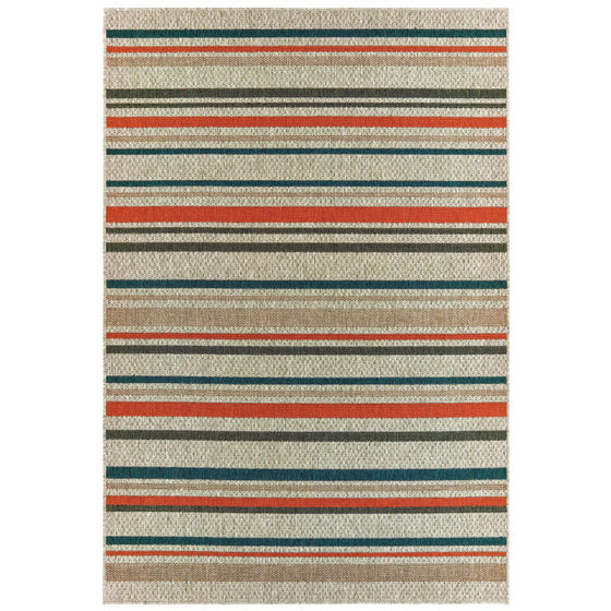 Latitude 602w Grey/Blue Area Rug