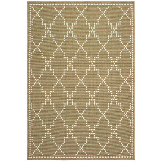 Marina 7765y Tan/Ivory Area Rug
