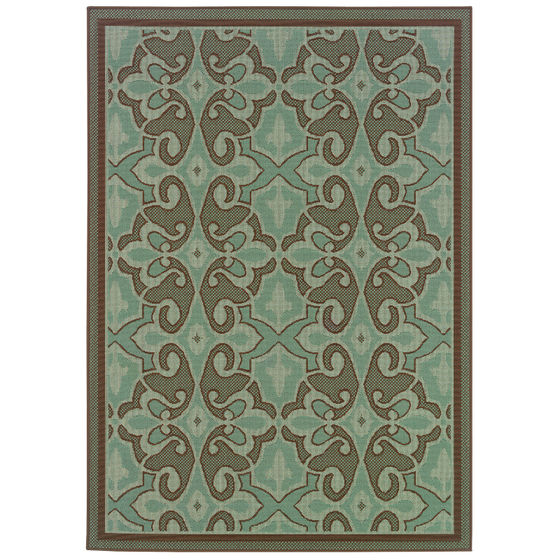 Montego 2335l Blue/Brown Area Rug