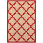 Cayman 660r Sand/Red Area Rug