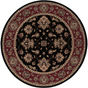 Ariana 623m Black/Red Area Rug