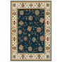 Kashan 2336b Navy/Ivory Area Rug