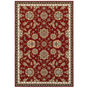 Kashan 370r Red/Multi Area Rug