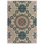 Latitude 1903w Grey/Blue Area Rug