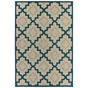 Latitude 804i Grey/Blue Area Rug