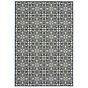 Marina 5927b Ivory/Navy Area Rug