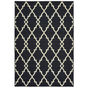 Marina 7763k Black/Ivory Area Rug