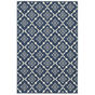 Meridian 5703b Navy/Ivory Area Rug